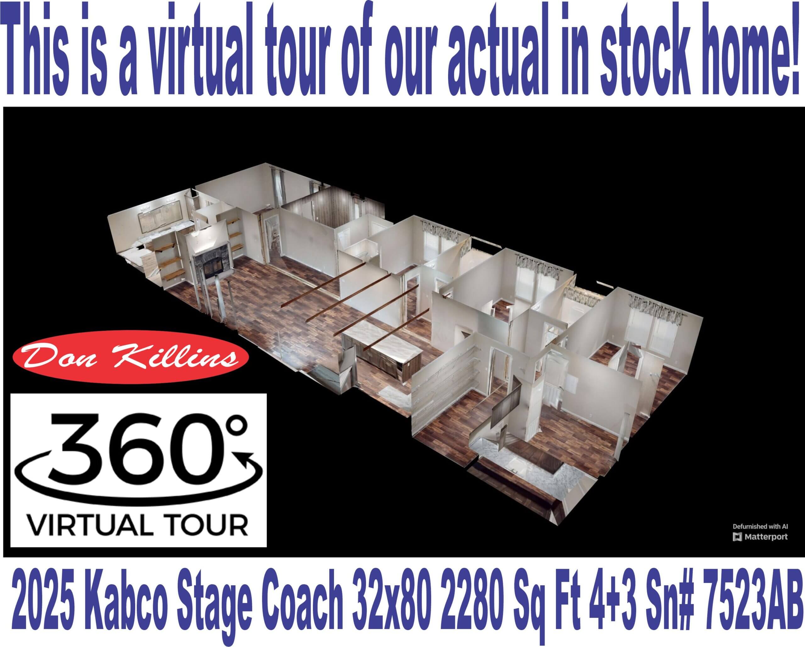 Dollhouse Virtual Tour Sn# 7523AB