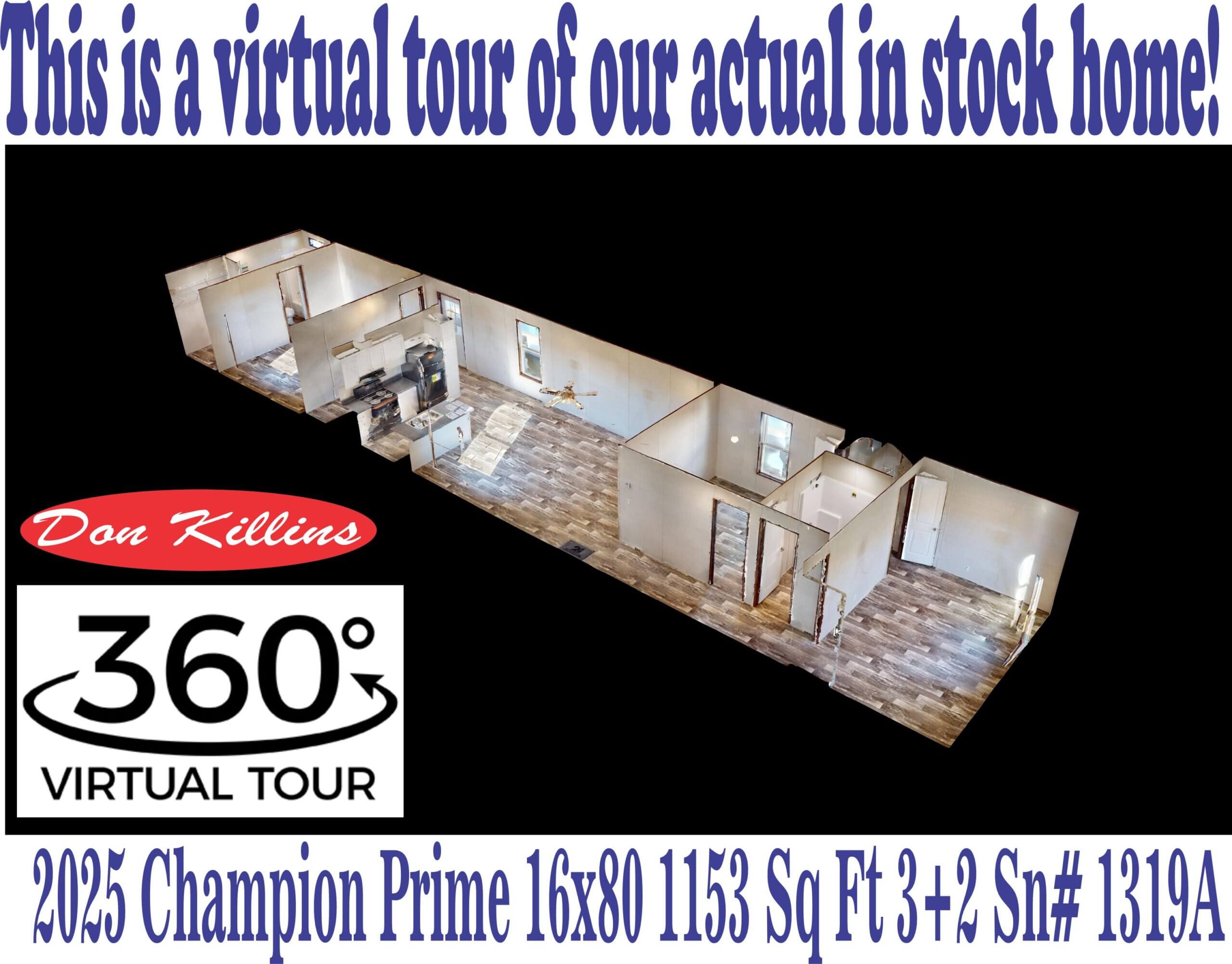 Dollhouse Virtual Tour Sn# 1319A