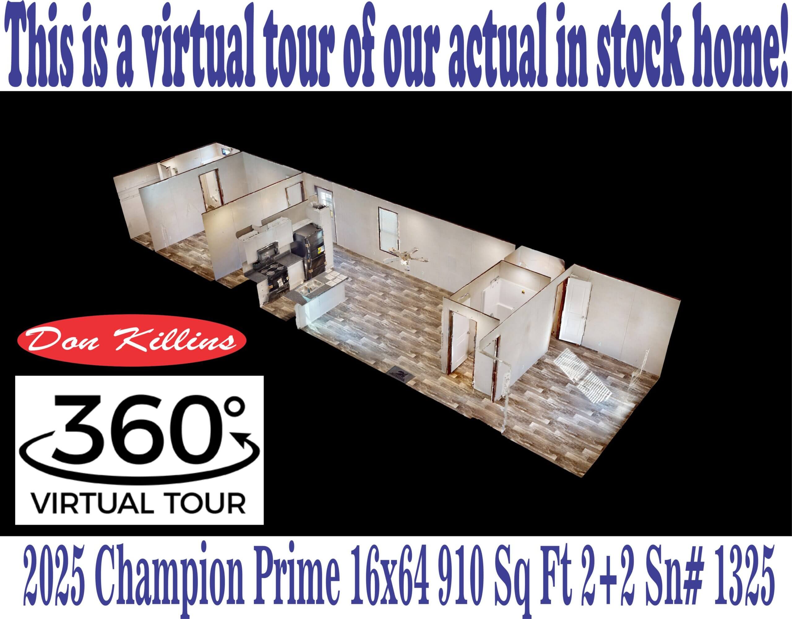 Dollhouse Virtual Tour Sn# 1325A